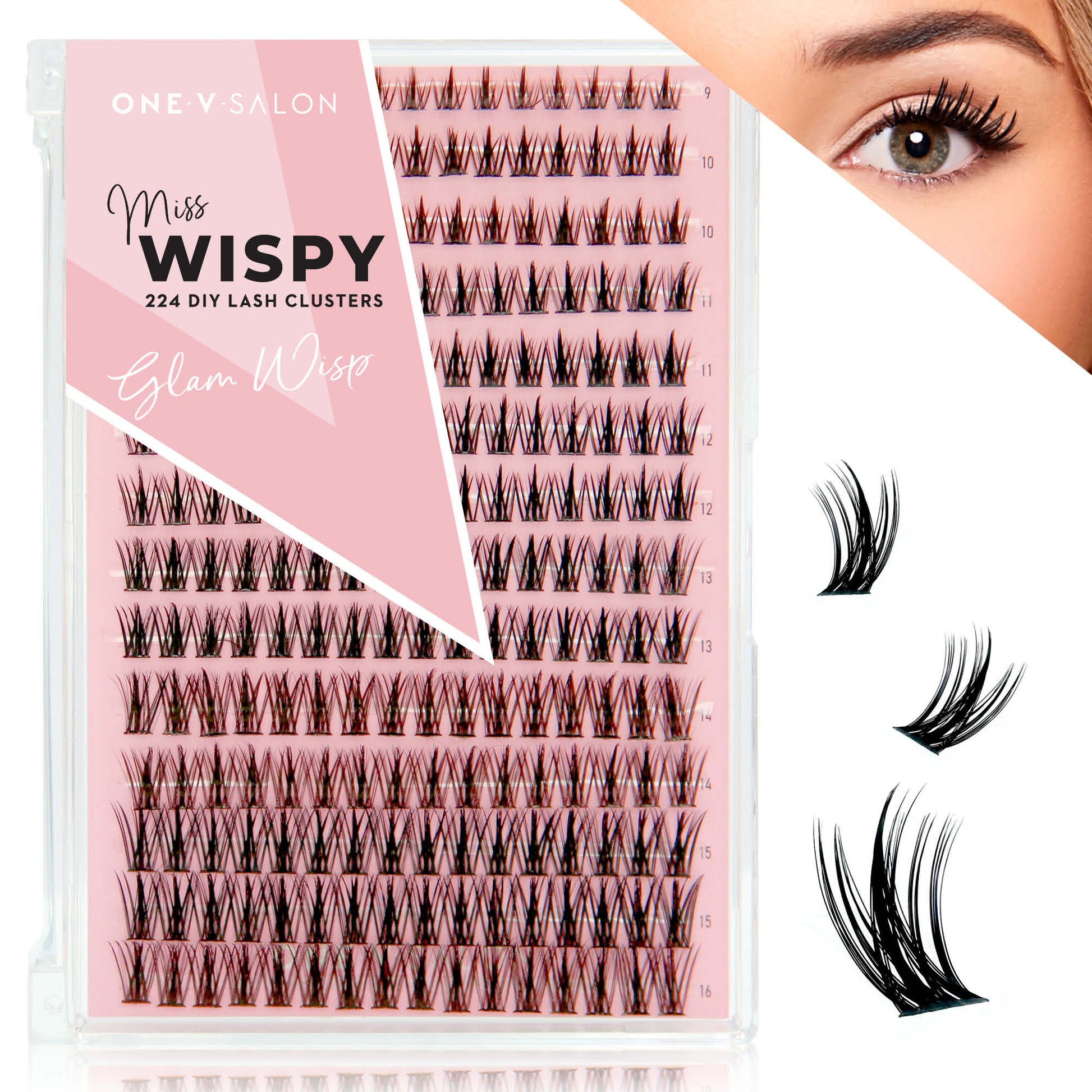 DIY Lash Cluster- Glam Wisp - One V Salon