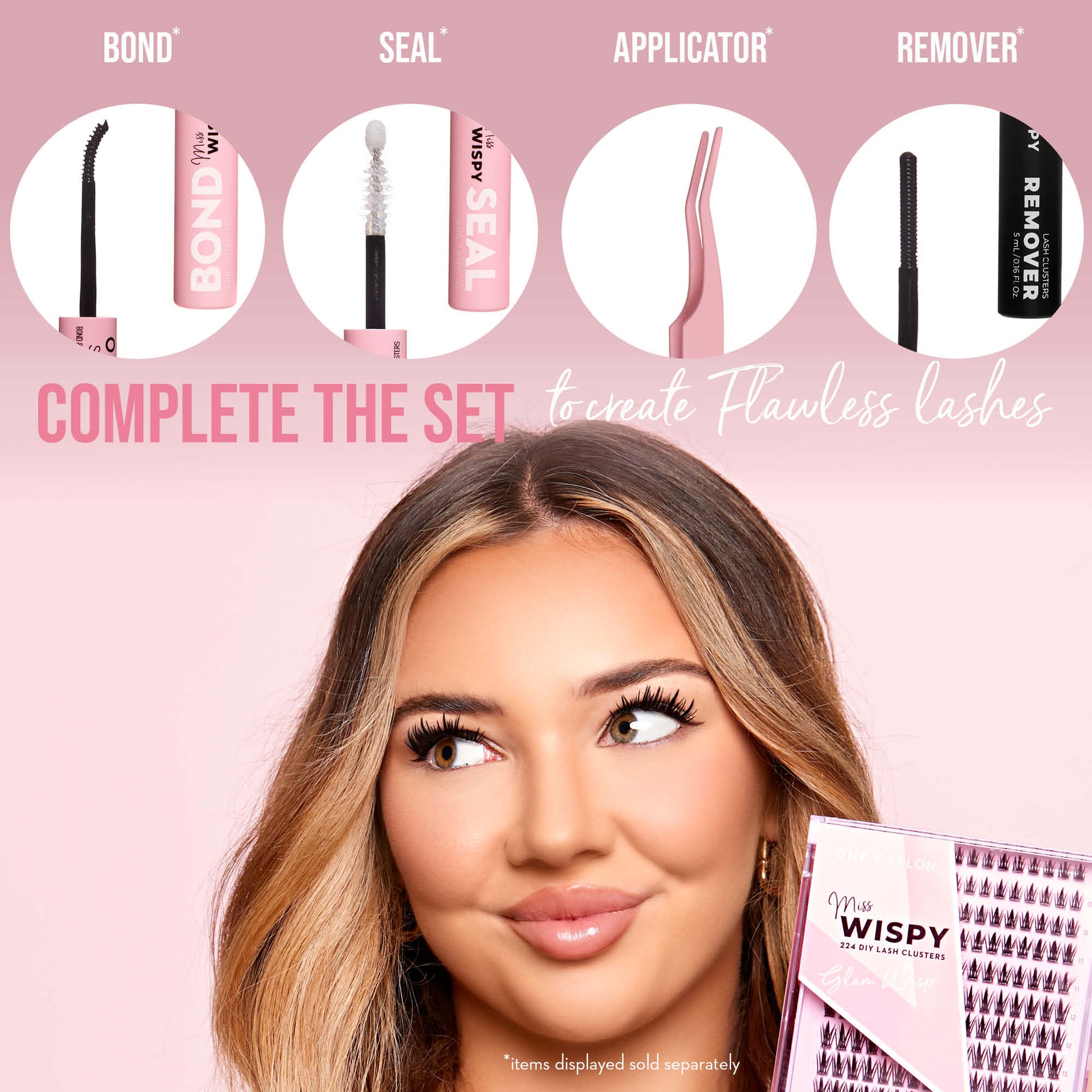 DIY Lash Cluster- Glam Wisp - One V Salon