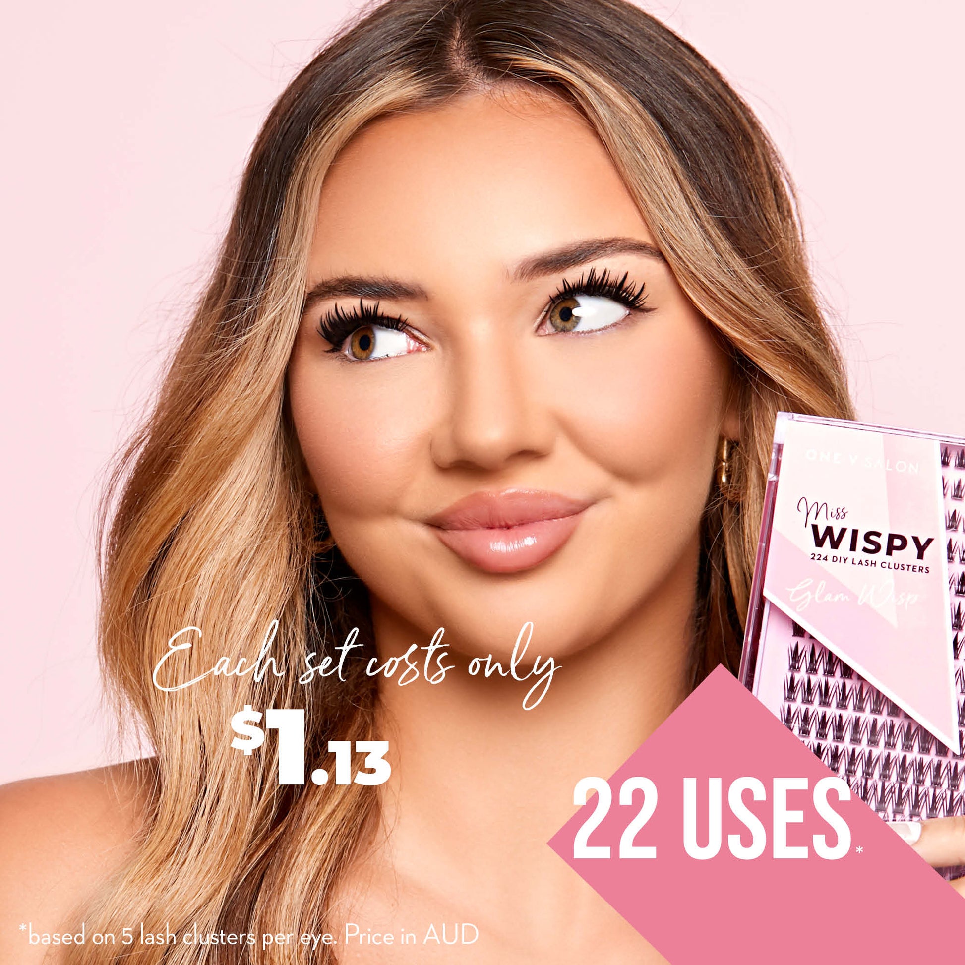 DIY Lash Cluster- Glam Wisp - One V Salon