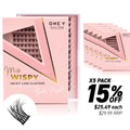 Luxe 3D Flawless - Girls Night - 168 DIY Cluster Lashes (Bundles Pack) - One V Salon