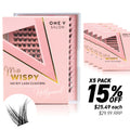 Luxe 3D Flawless -Hollywood - 140 DIY Cluster Lashes (Bundle Pack) - One V Salon