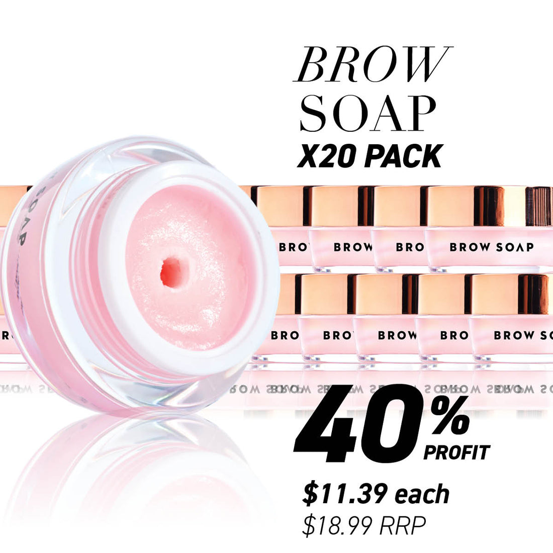 Brow Soap 10g - (Bundle Packs) - One V Salon