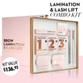 Brow Lamination & Lash Lift Professional Complete Combo Kit - One V Salon