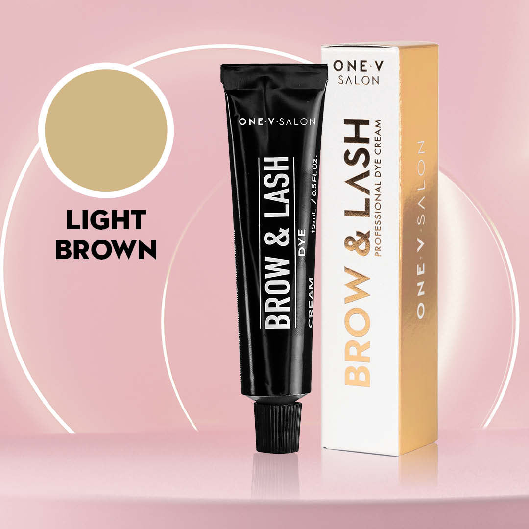 Brow & Lash Cream Dye 15 mL + Developer 3% - One V Salon