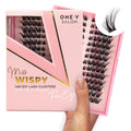 Luxe 3D Flawless - Fox Eye - 140 DIY Cluster Lashes Complete Kit (Bundle Pack) - One V Salon