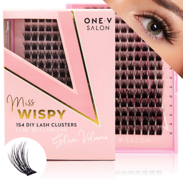 Luxe 3D Flawless -Glam Volume - 154 DIY Cluster Lashes - One V Salon