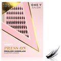 Press On Preglued Under-lashes Cluster Lashes Vixen - One V Salon