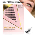 Press On Preglued Under-lashes Cluster Lashes Vixen - One V Salon