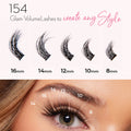Miss Wispy Glam Volume Press On Pre-glued Under-lashes Cluster Lashes & Applicator - One V Salon