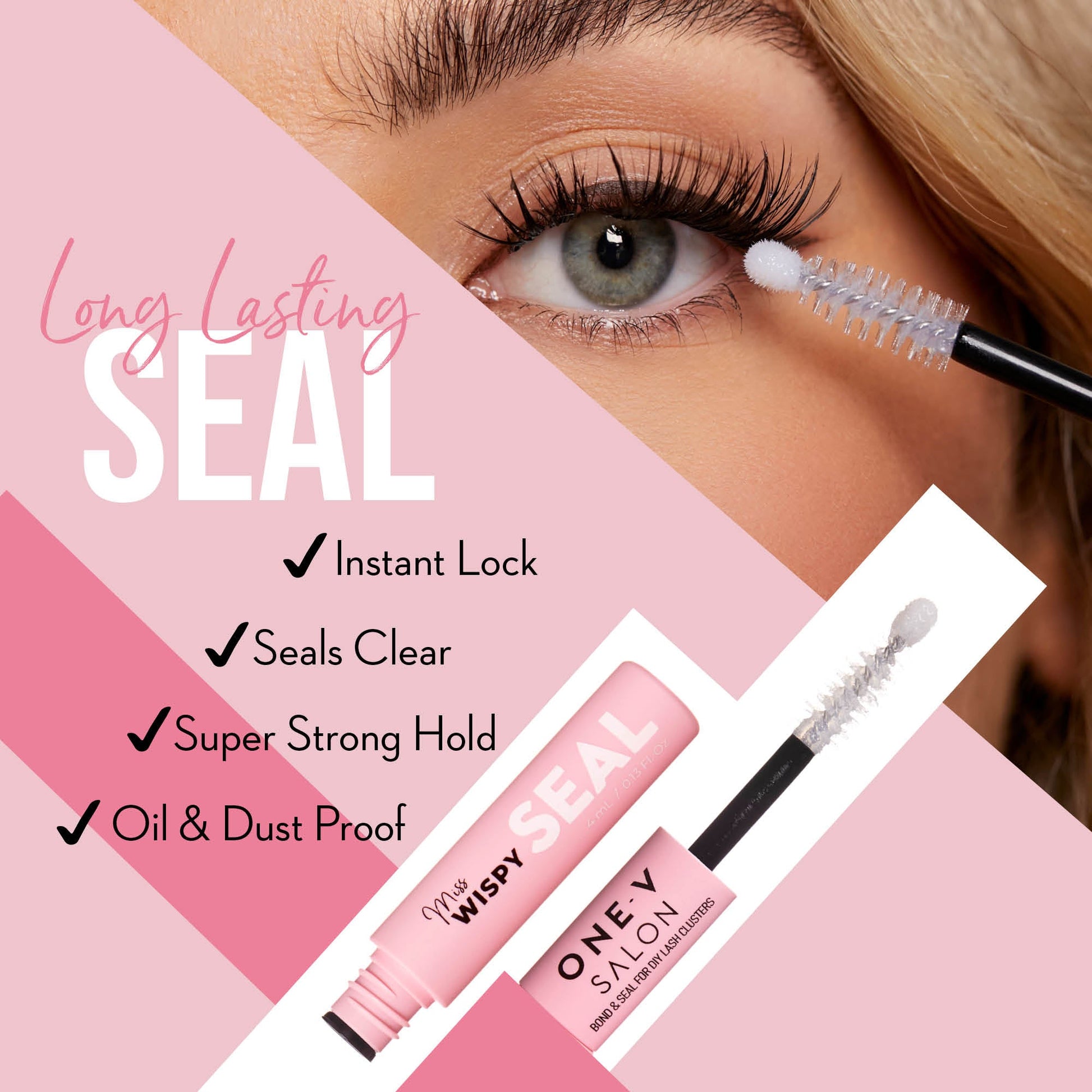 Miss Wispy Cluster Lashes - Bond & Seal - Bundle Packs - One V Salon