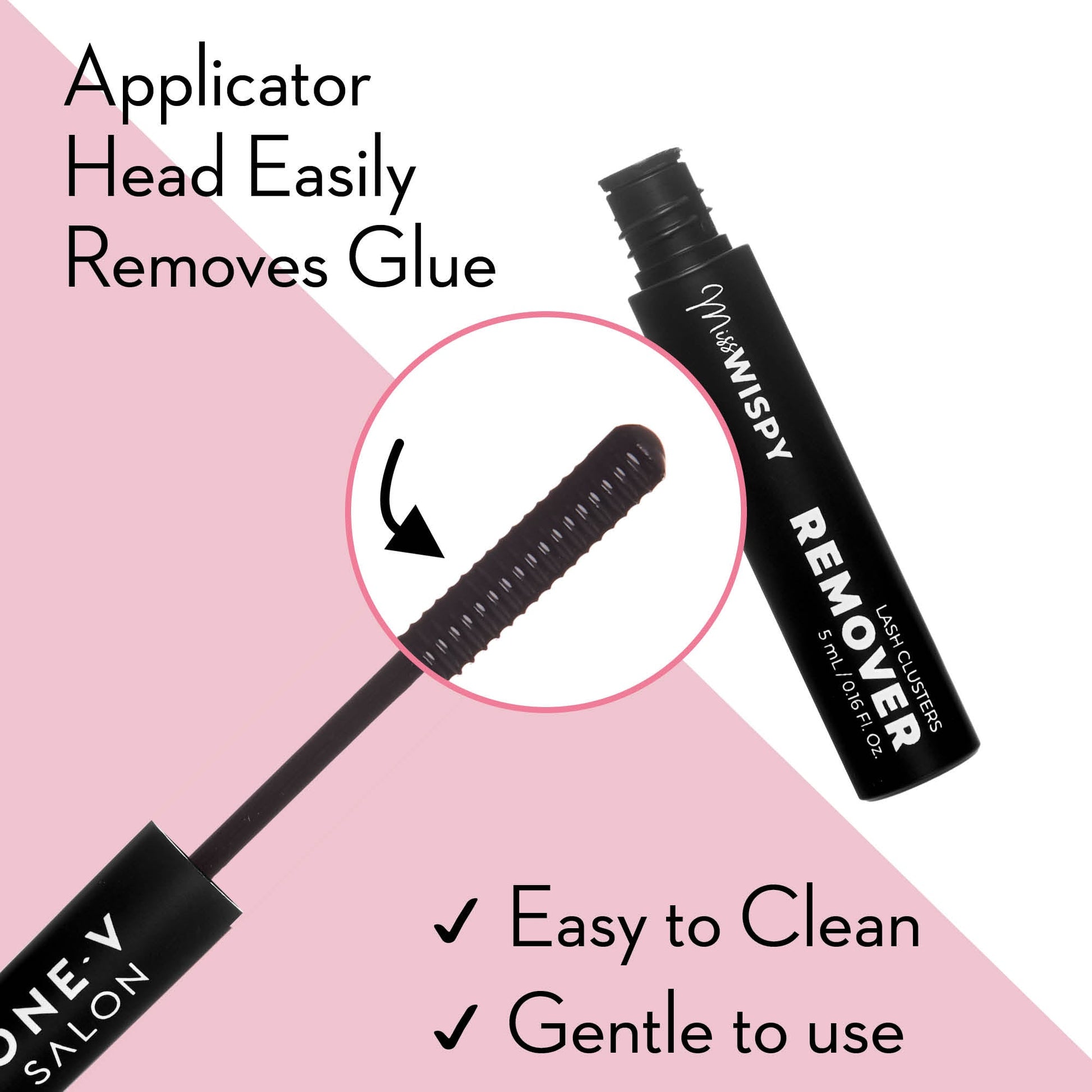 Miss Wispy Cluster Lashes - Remover . - One V Salon