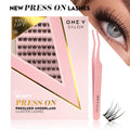 Angel Lift Press On Pre-glued Under-lashes Cluster Lashes & Applicator - One V Salon