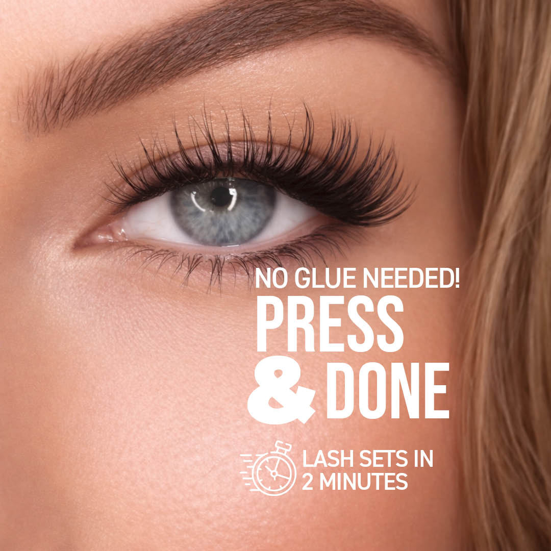 Angel Lift Press On Pre-glued Under-lashes Cluster Lashes & Applicator - One V Salon