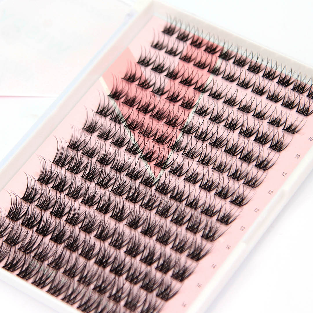 Angel Lift Press On Pre-glued Under-lashes Cluster Lashes & Applicator - One V Salon