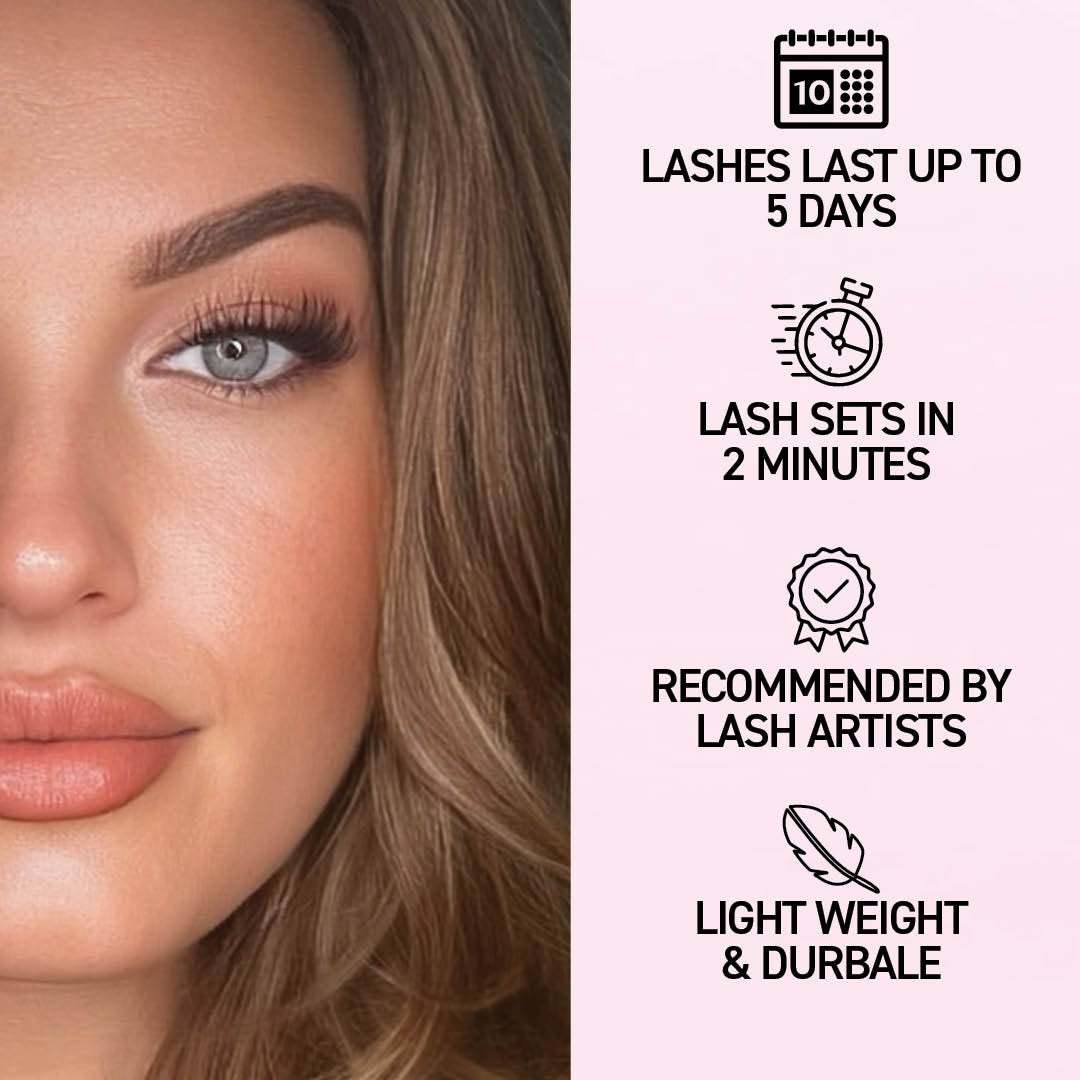 Angel Lift Press On Pre-glued Under-lashes Cluster Lashes & Applicator - One V Salon