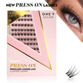 Angel Lift Press On Preglued Under-lashes Cluster Lashes - One V Salon
