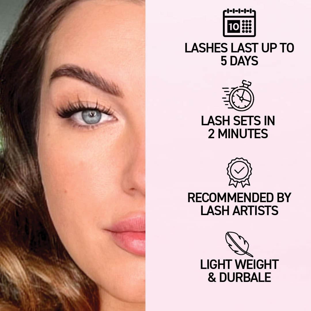 Cloud 9 Press On Pre-glued Under-lashes Cluster Lashes & Applicator - One V Salon