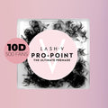 10D Pro-Point Ultimate  - 500 loose Fans - One V Salon