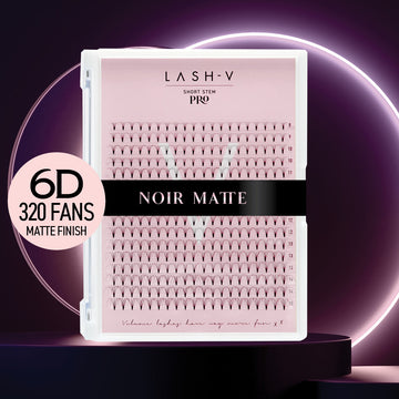 6D Short Stem Pro - Noir Matte - One V Salon