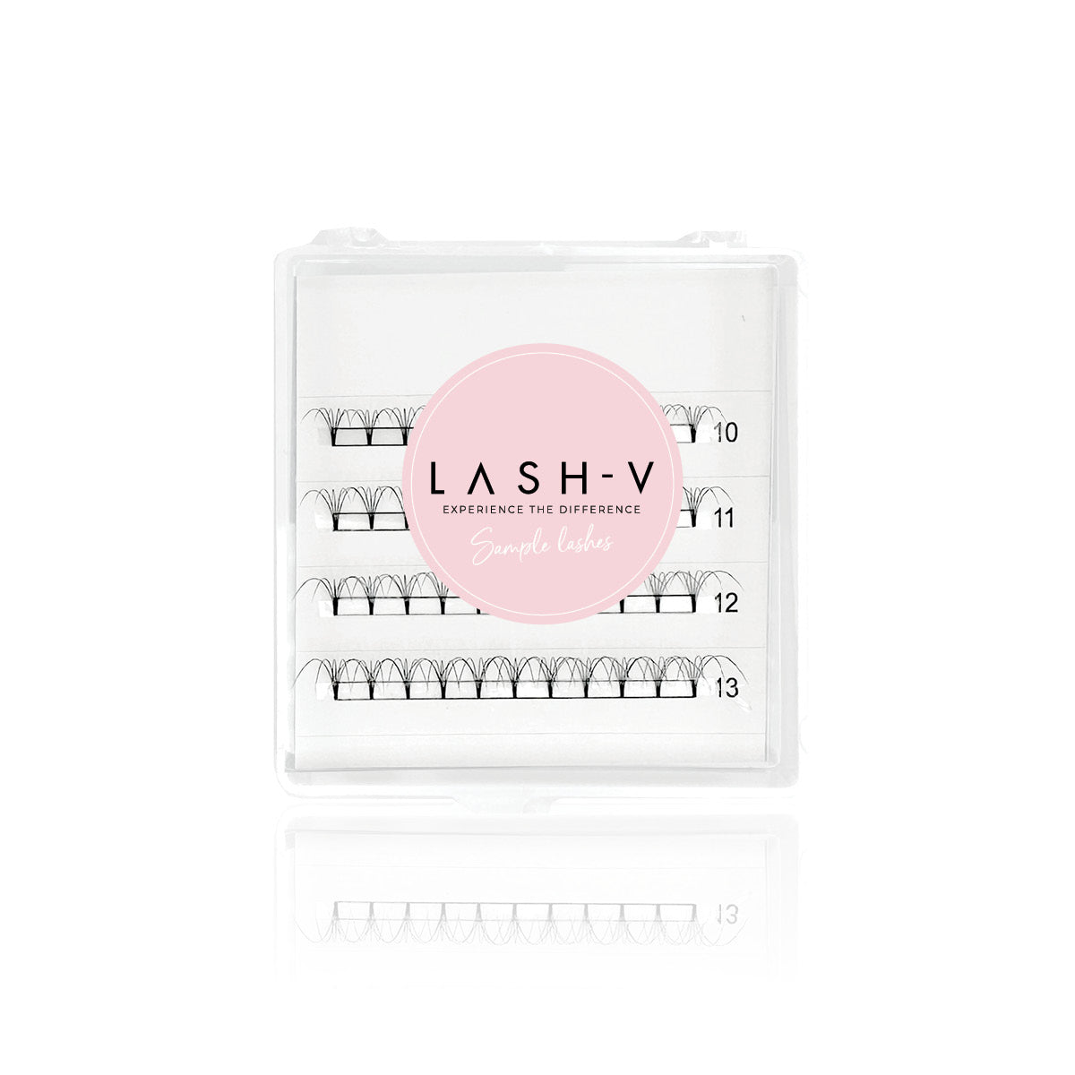 Sample Short Stem Pro Lash Fans - up to 80 Fans - One V Salon