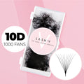10D Wholesale Premade Lash Fans Loose 1000ct - Salon Supply - One V Salon