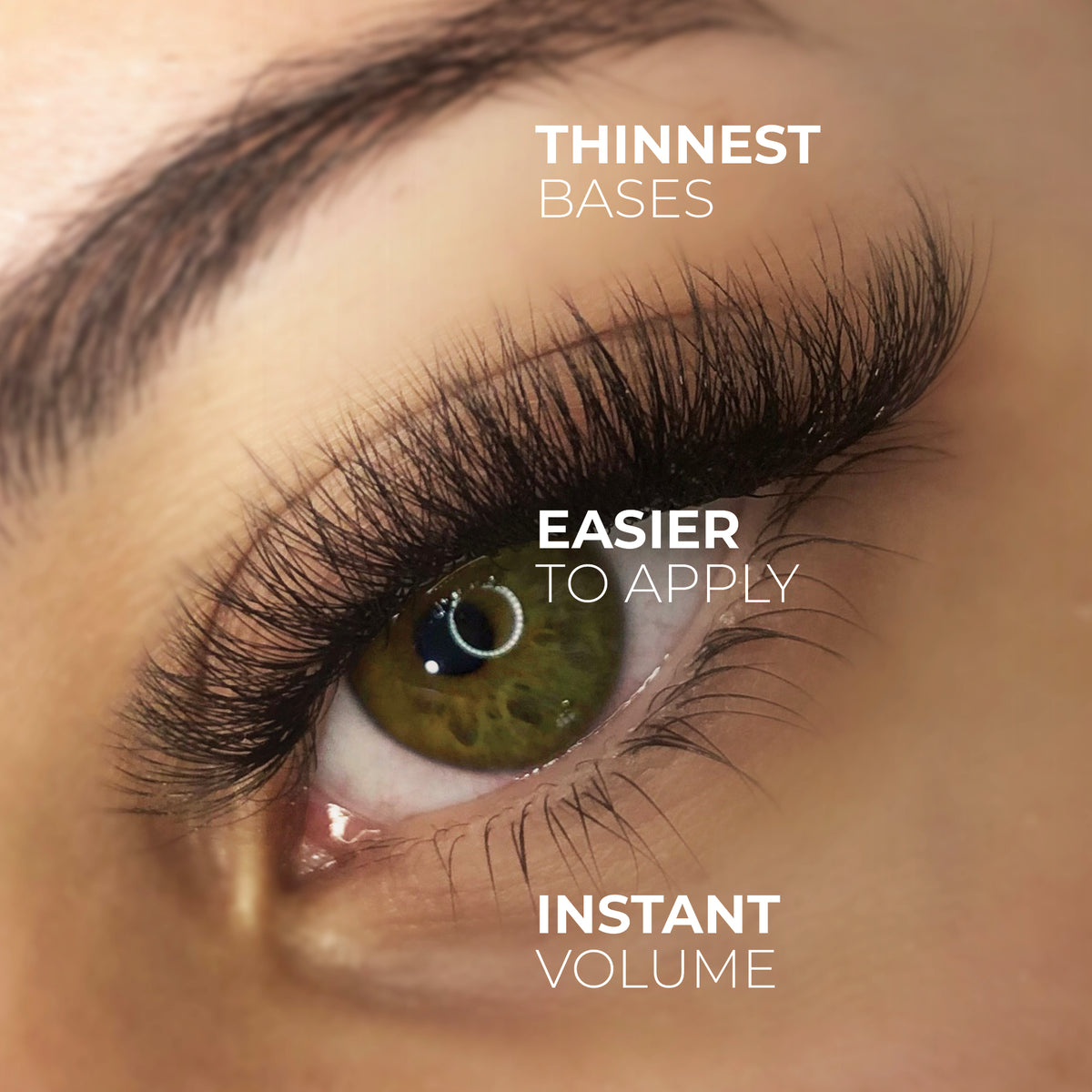 10D Wholesale Premade Lash Fans Loose 1000ct - Salon Supply - One V Salon