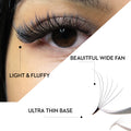 10D Wholesale Premade Lash Fans Loose 1000ct - Salon Supply - One V Salon