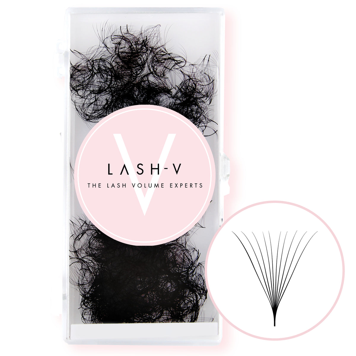10D Wholesale Premade Lash Fans Loose 1000ct - Salon Supply - One V Salon