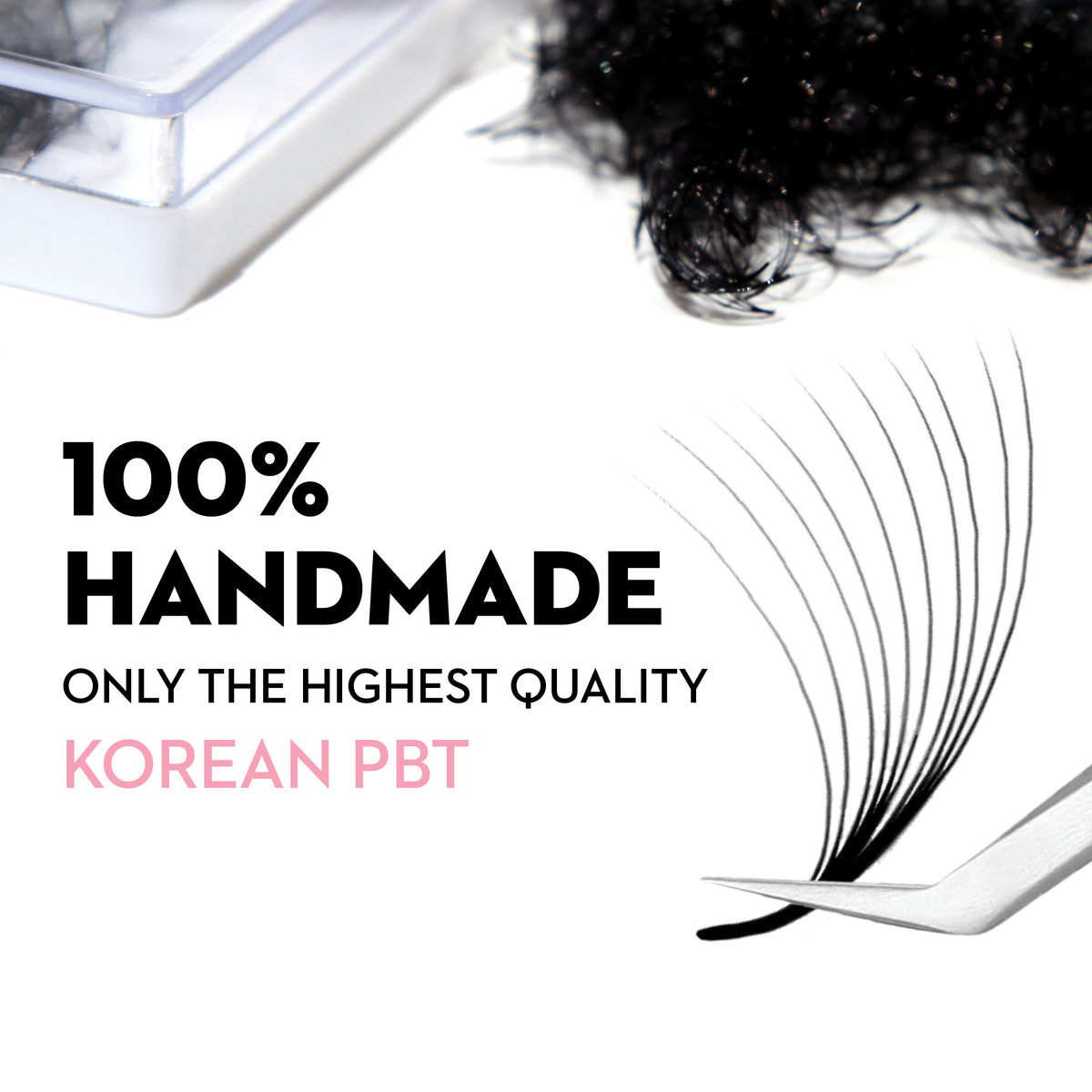 10D Wholesale Premade Lash Fans Loose 1000ct - Salon Supply - One V Salon
