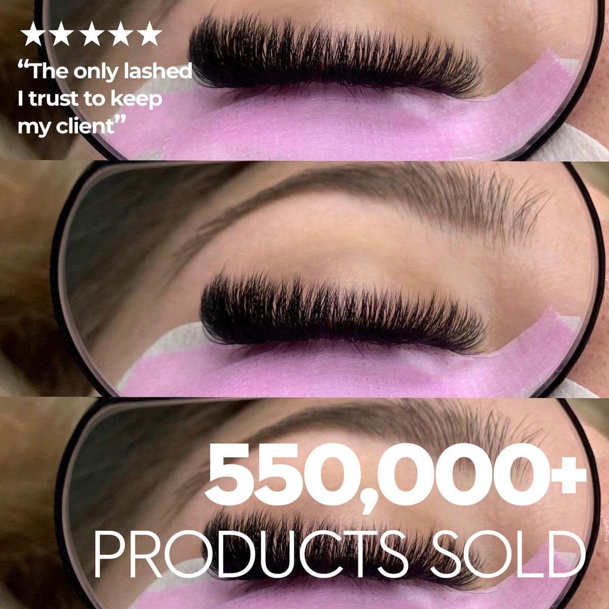 10D Wholesale Premade Lash Fans Loose 1000ct - Salon Supply - One V Salon
