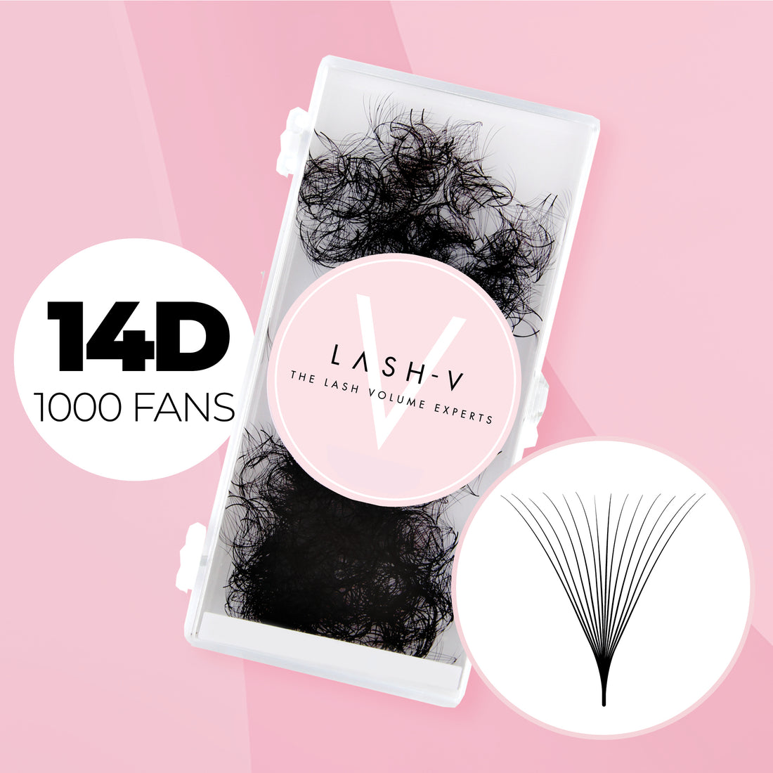 14D Promade Loose - 1000 Fans - One V Salon