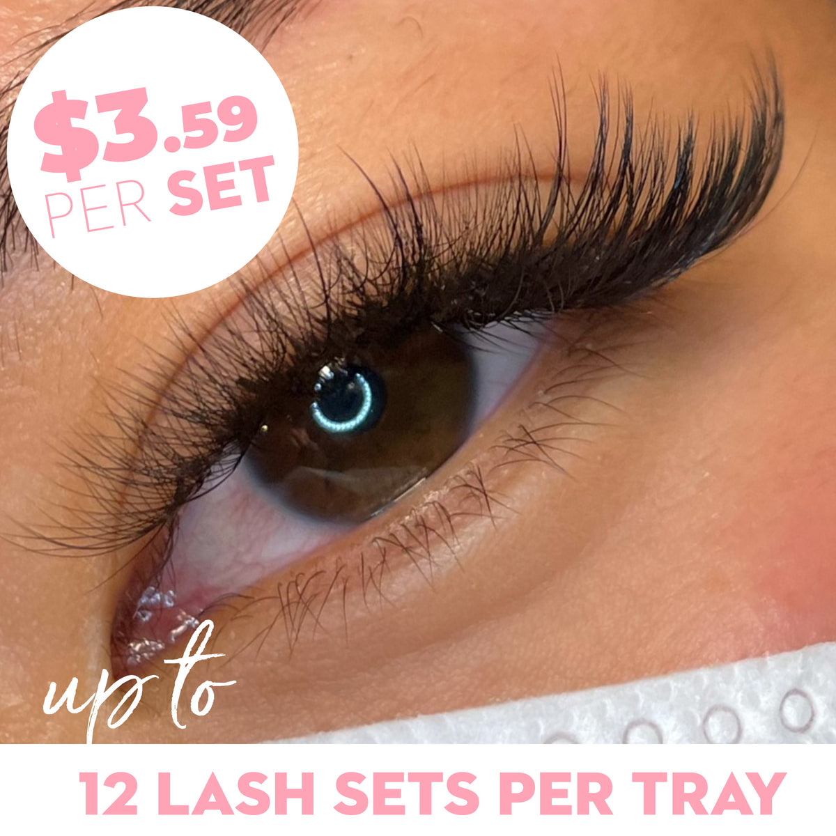 9D Promade Wispy Loose - 1000 Fans - One V Salon