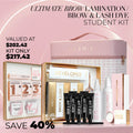 Student Brow Kit - Lamination and Brow Dye / lash lift and tint - One V Salon