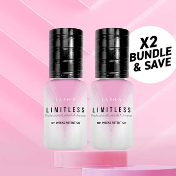 LIMITLESS Eyelash Adhesive - 2 Pack - One V Salon