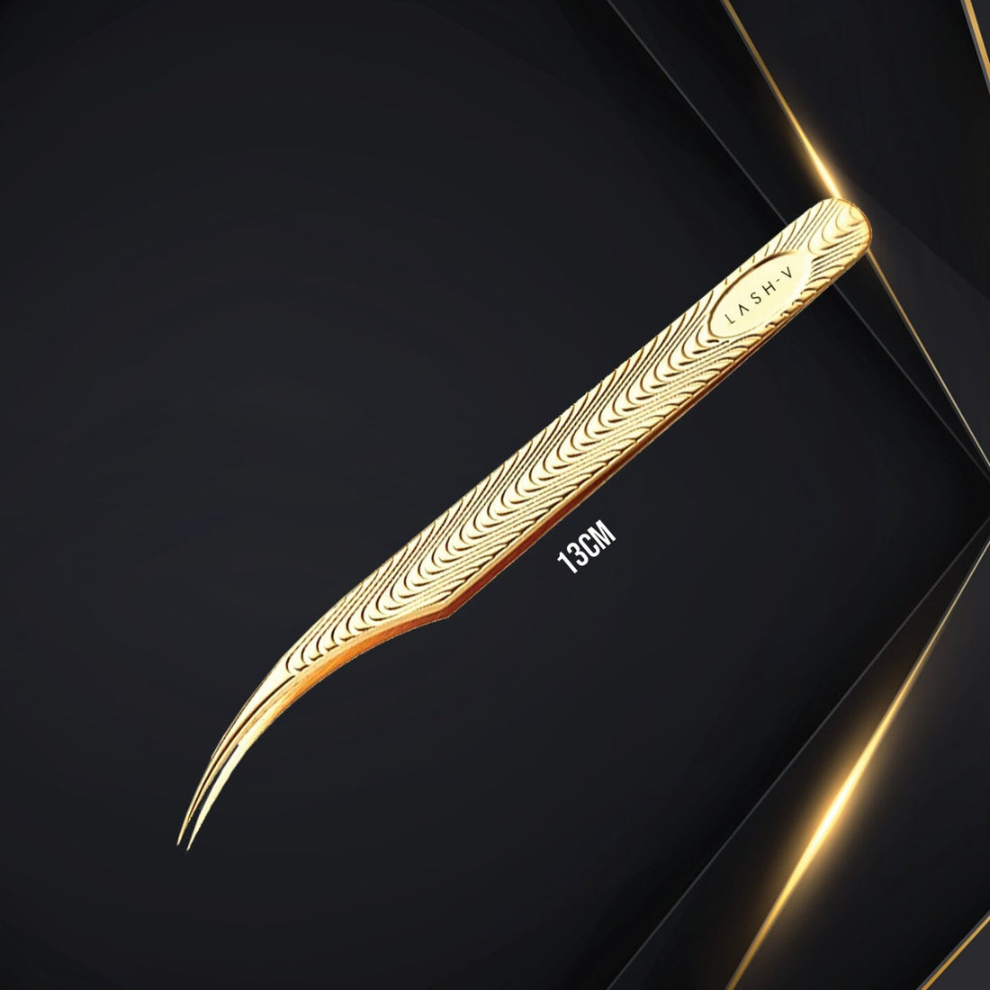 Luxe Gold Tweezers - Isolation #6 - One V Salon