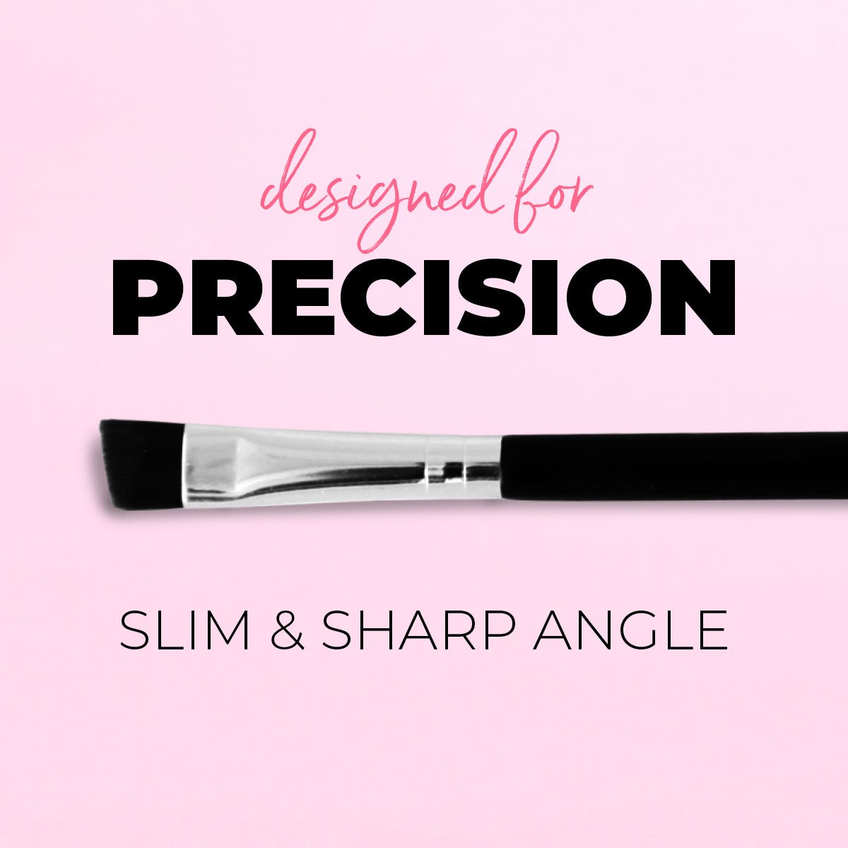 Precision Eyebrow Brush Dual Ended . - One V Salon