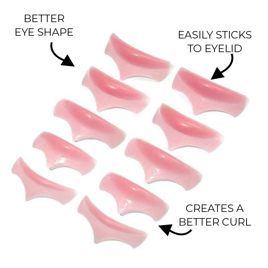 Flexi Silicone Rod - Lash Lifting Shields - 5 Sizes (10x Pack) - One V Salon