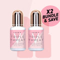 Adhesive Glue - Triple Threat - Best Eyelash Extensions Glue - Lash Supplies - 2 Pack - One V Salon