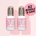 Adhesive Glue - Triple Threat - Best Eyelash Extensions Glue - Lash Supplies - 2 Pack - One V Salon