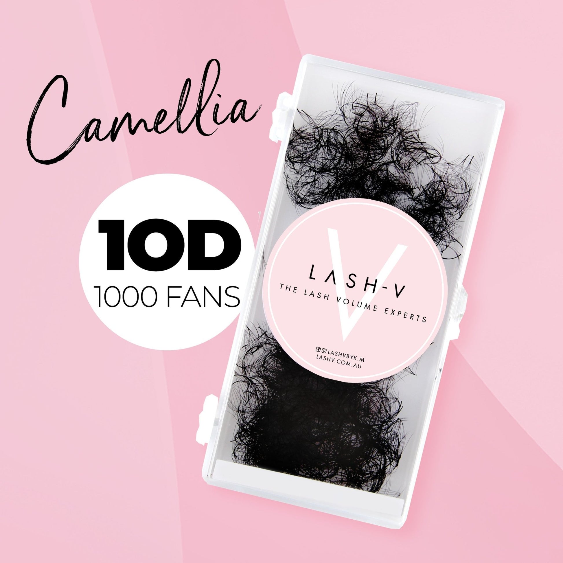 10D Promade Camellia Loose  - 1000 Fans - One V Salon