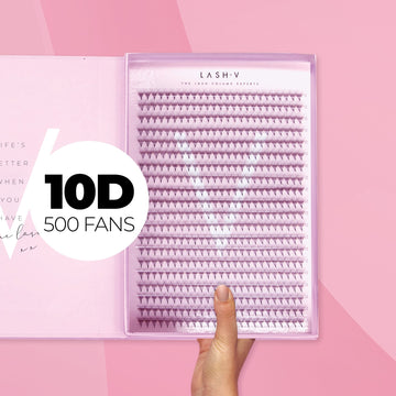 10D Promade Xxl Tray - 500 Fans - One V Salon