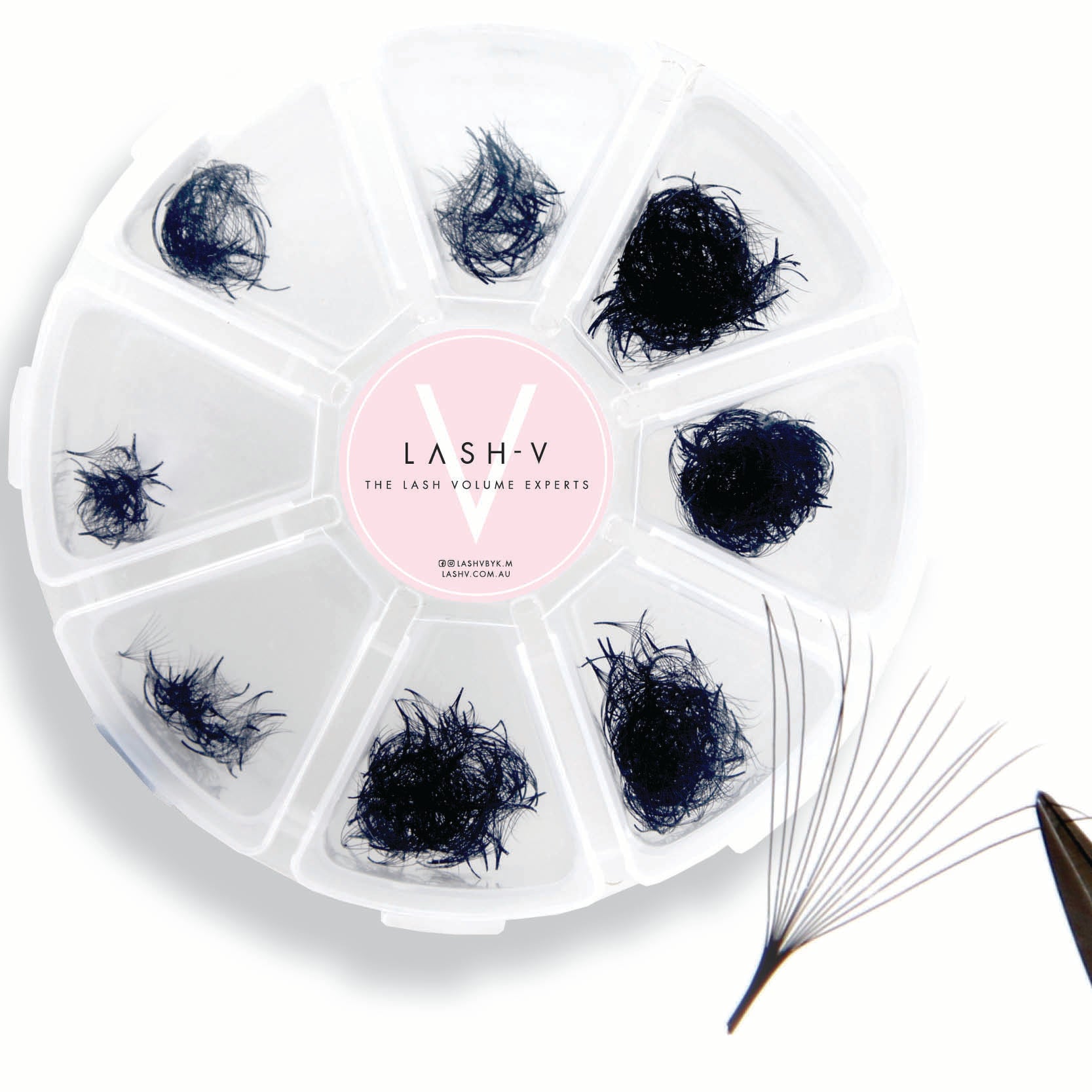 14D Promade Loose - 500 Mix Fans - One V Salon