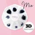 3D Promade Loose - 1000 Mix Fans - One V Salon