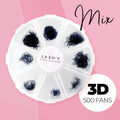 3D Promade Loose - 500 Mix Fans - One V Salon