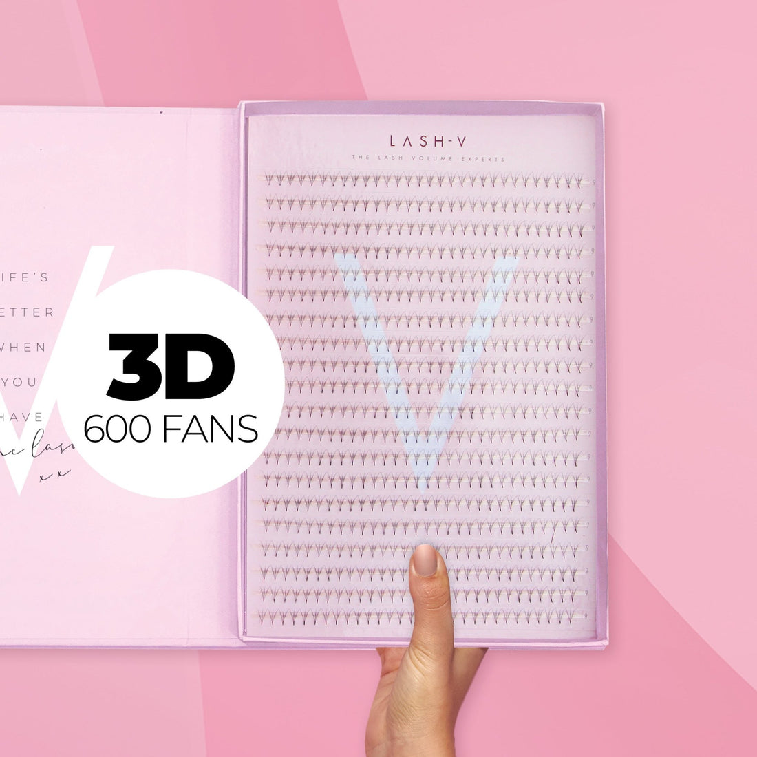 3D Promade Xxl Tray - 600 Fans - One V Salon