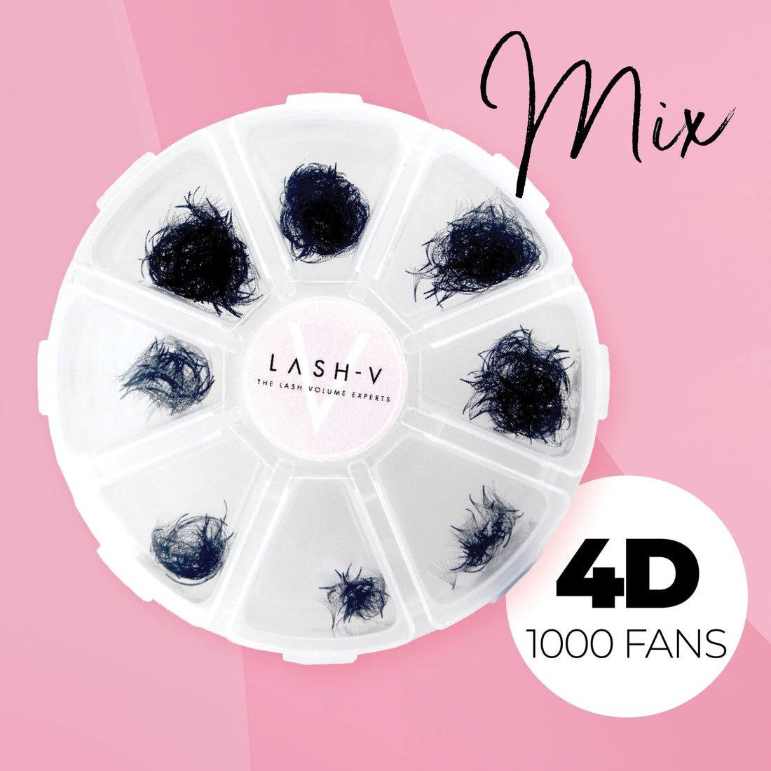 4D Promade Loose - 1000 Mix Fans - One V Salon