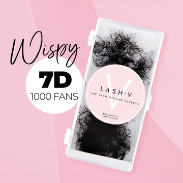 7D Promade Wispy Loose - 1000 Fans - One V Salon