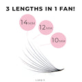 8D Promade Camellia Loose - 1000 Fans - One V Salon