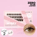 Miss Wispy Cluster Lashes - No Glue - 30 Clusters . - One V Salon