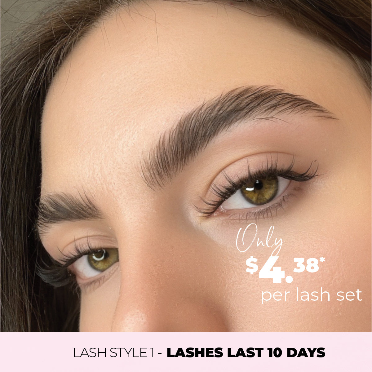 Miss Wispy Cluster Lashes - 77 Clusters . - One V Salon